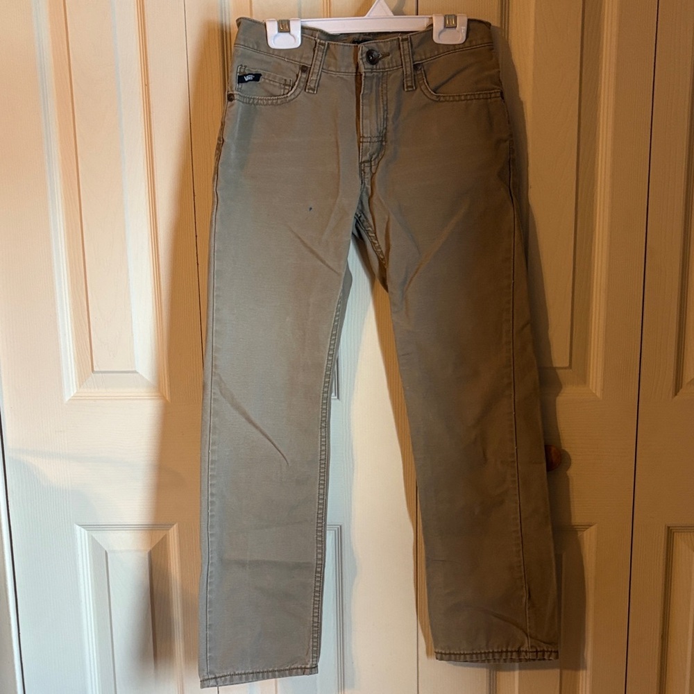 Vans Boy’s Beige Straight Jeans
